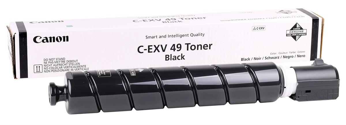 Canon EXV-49 Orjinal Siyah Toner IR-C 3300 3320 3325 3330 3826 3720 3730