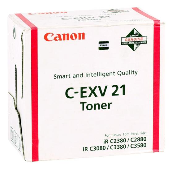 Canon EXV-21 Orjinal Kırmızı Toner IR-C 2380 3380 2550 2580 2880 3080 3380 3480