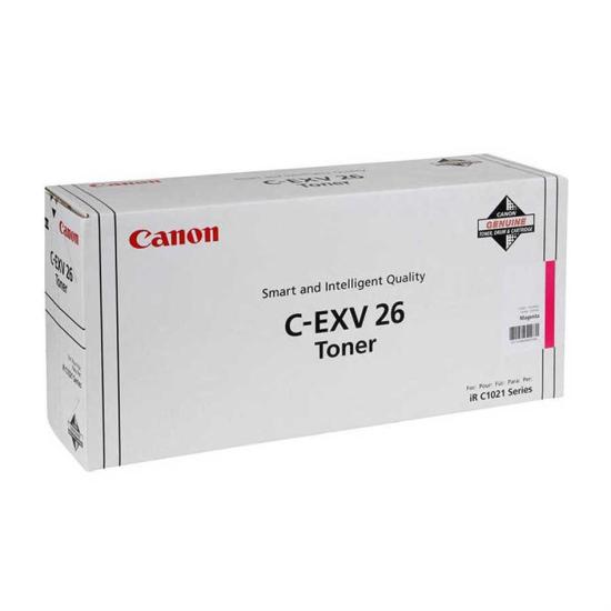 Canon C-EXV-26 Orijinal Kırmızı Toner ImageRUNNER C1021i C1022i C1028i 1658B006