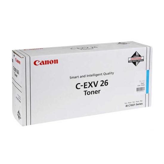 Canon C-EXV-26 Orijinal Mavi Toner ImageRUNNER C1021i C1022i C1028i 1659B006