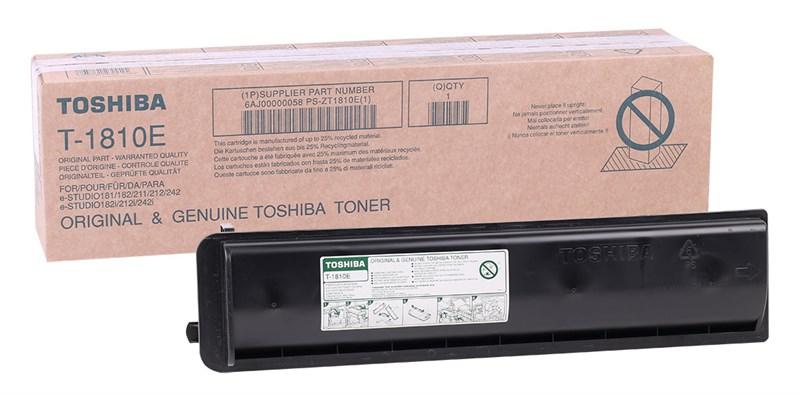 Toshiba T-1810E Orjinal Toner e-Studio 181 182 211 212 242 24k- 6AJ00000286